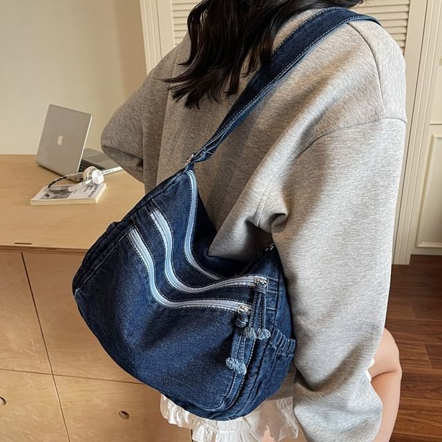 Denim Shoulder Bag