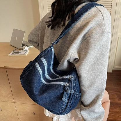 Denim Shoulder Bag