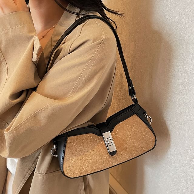 Buckle Strap Crossbody Bag