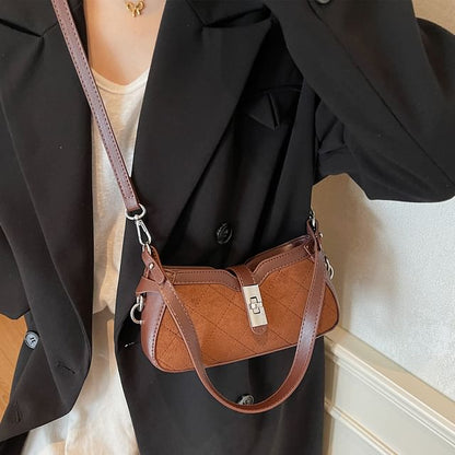 Buckle Strap Crossbody Bag
