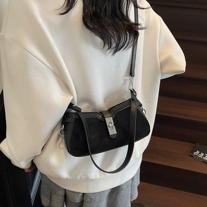 Buckle Strap Crossbody Bag