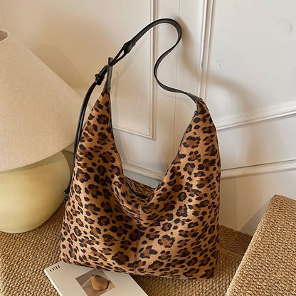 Leopard Print Shoulder Bag