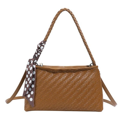 Woven Crossbody Shoulder Bag