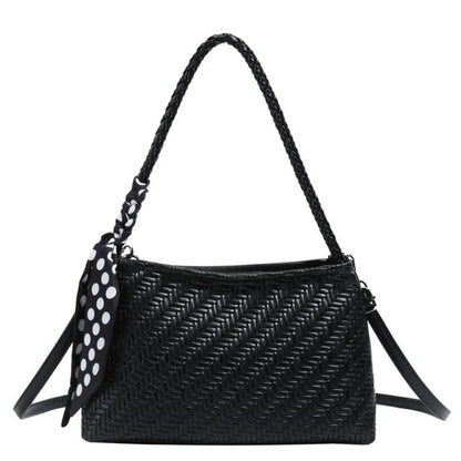 Woven Crossbody Shoulder Bag