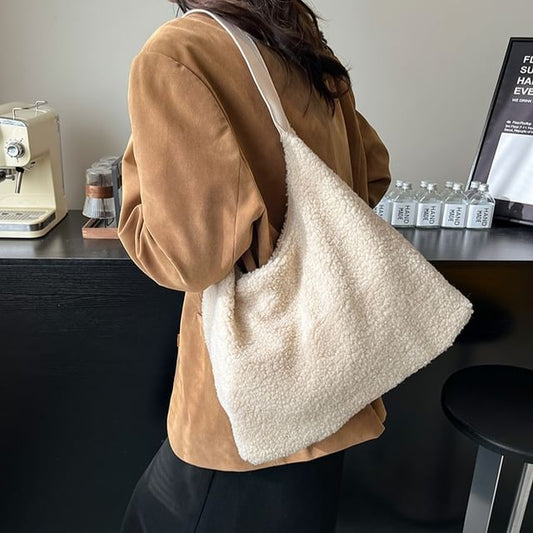 Fleece Shoulder Bag