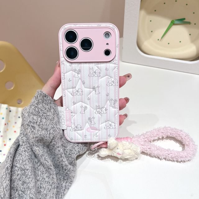 Rabbit Striped Phone Case / Strap / Set