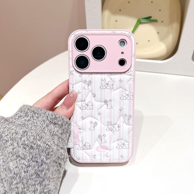 Rabbit Striped Phone Case / Strap / Set