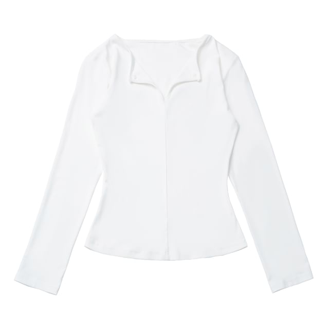 V-Neck Long-Sleeve Tee