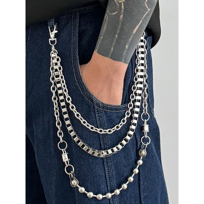 Alloy Layered Pants Chain