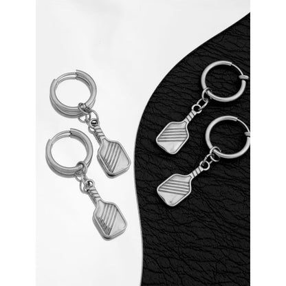 Bottle Hoop Drop Earring / Clip On Earring