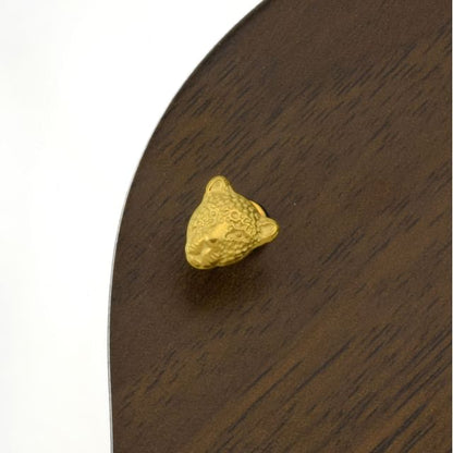 Leopard Barbell Earring