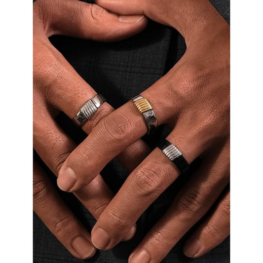 Textured Alloy Ring