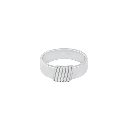 Textured Alloy Ring