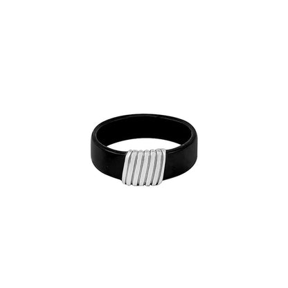 Textured Alloy Ring
