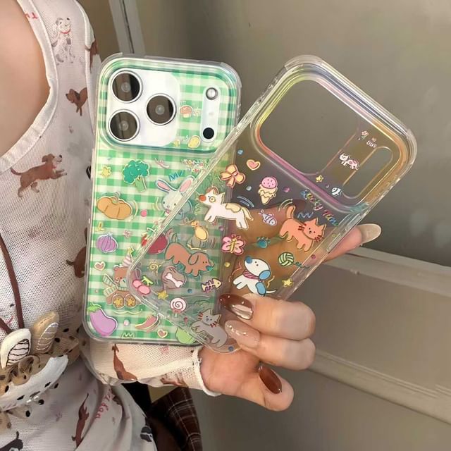 Animal Holographic Phone Case