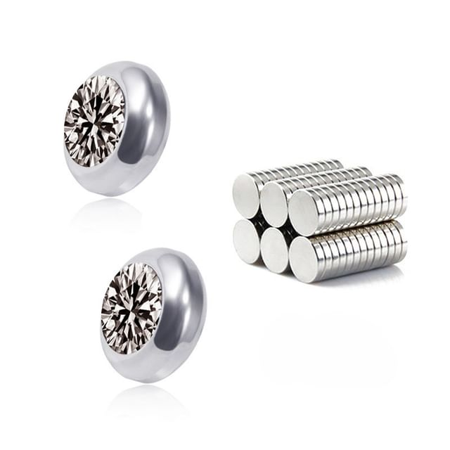 Rhinestone Magnetic Ear Stud