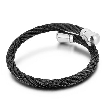 Twist Metal Bangle