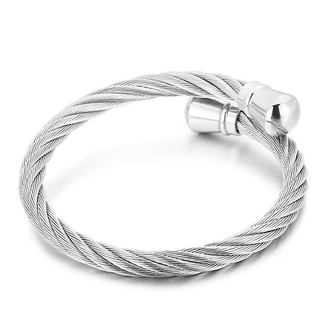Twist Metal Bangle