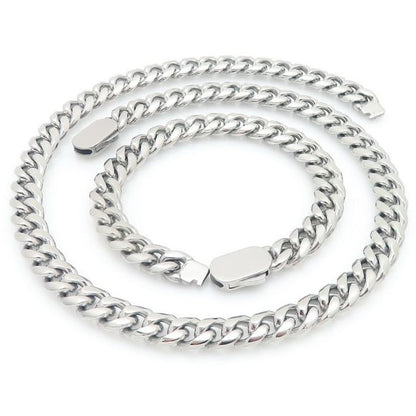 Curb Chain Necklace / Bracelet / Set