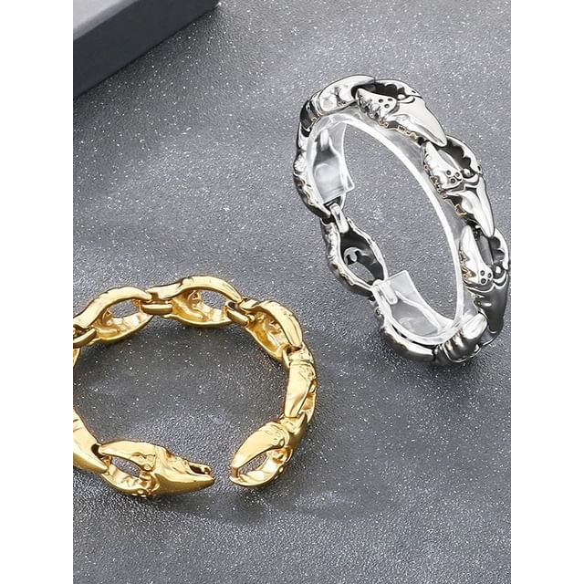 Crab Claw Chain Bracelet