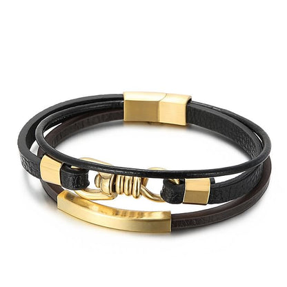 Faux Leather Bracelet