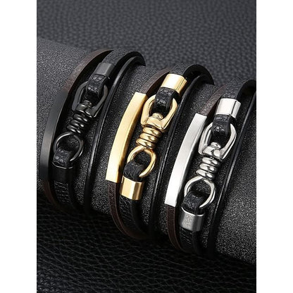 Faux Leather Bracelet