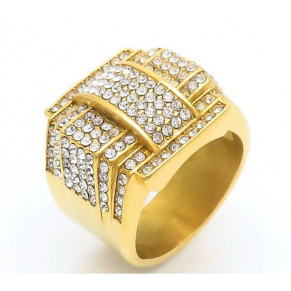 Rhinestone Statement Ring
