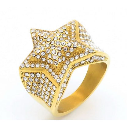 Rhinestone Statement Ring