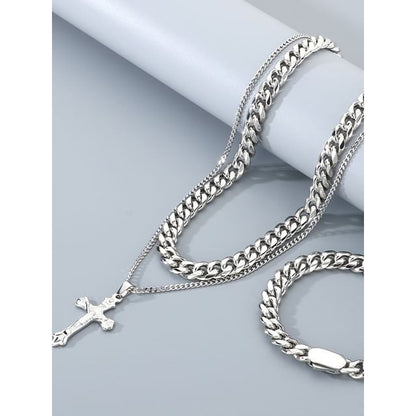 Curb Chain Necklace / Bracelet / Set