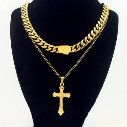 Curb Chain Necklace / Bracelet / Set
