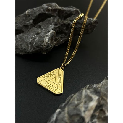 Triangle Pendant Necklace