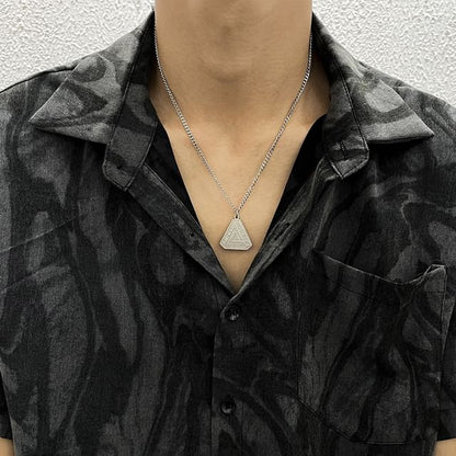 Triangle Pendant Necklace