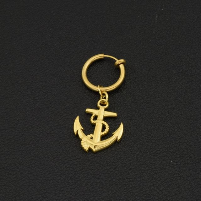 Anchor Dangle Earring