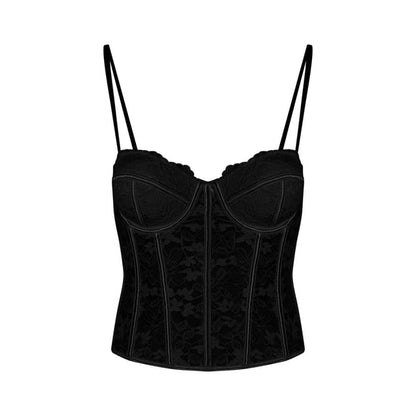 Sweetheart Lace Crop Camisole