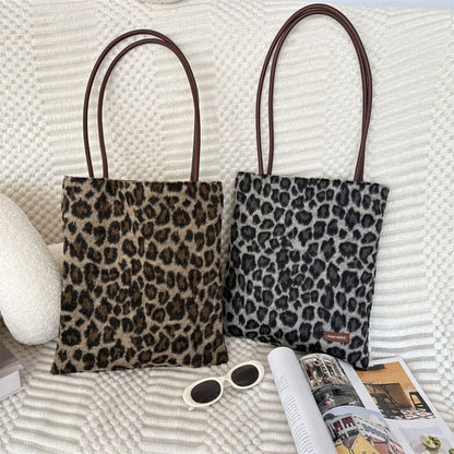 Leopard Print Tote Bag