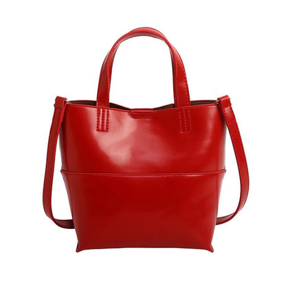 Panel Crossbody Tote Bag