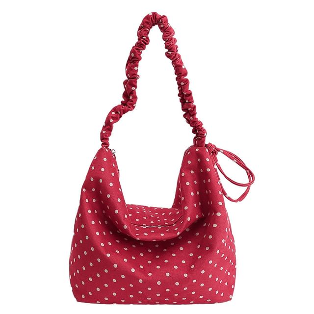 Polka Dot Crossbody Shoulder Bag