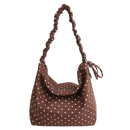Polka Dot Crossbody Shoulder Bag