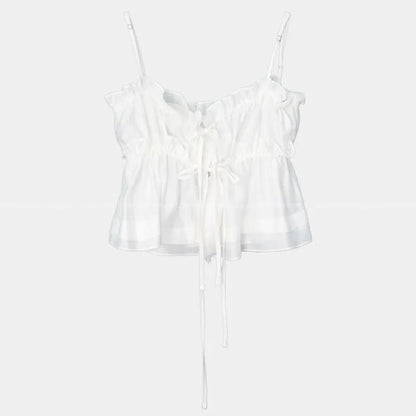 Frill Trim Camisole - Elegant Layering Piece