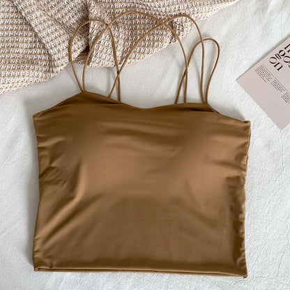 Padded Crop Cami Top