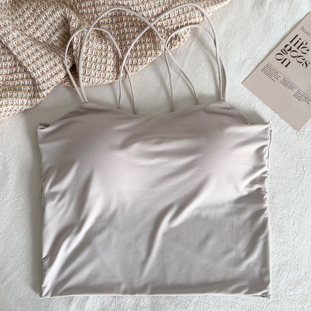Padded Crop Cami Top