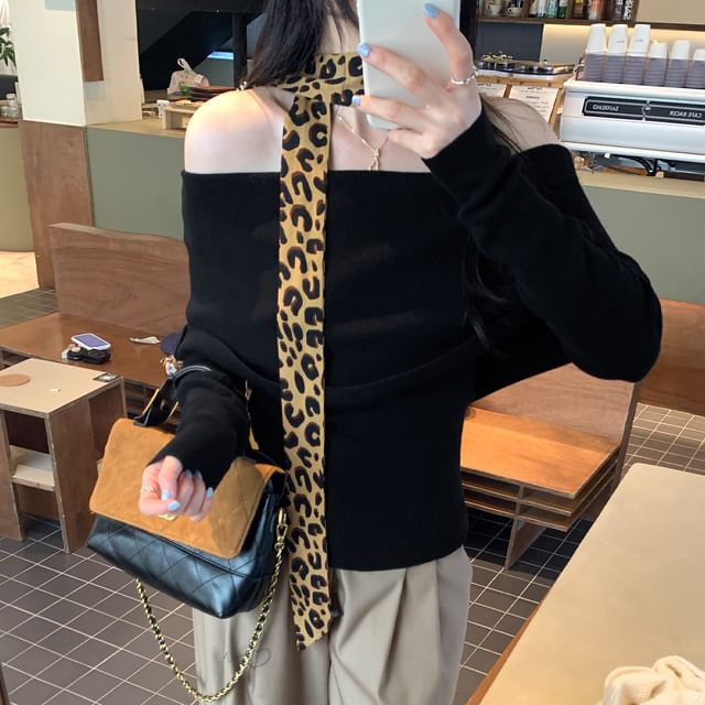 One-Shoulder Sweater