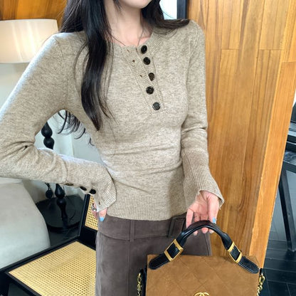 Henley Sweater