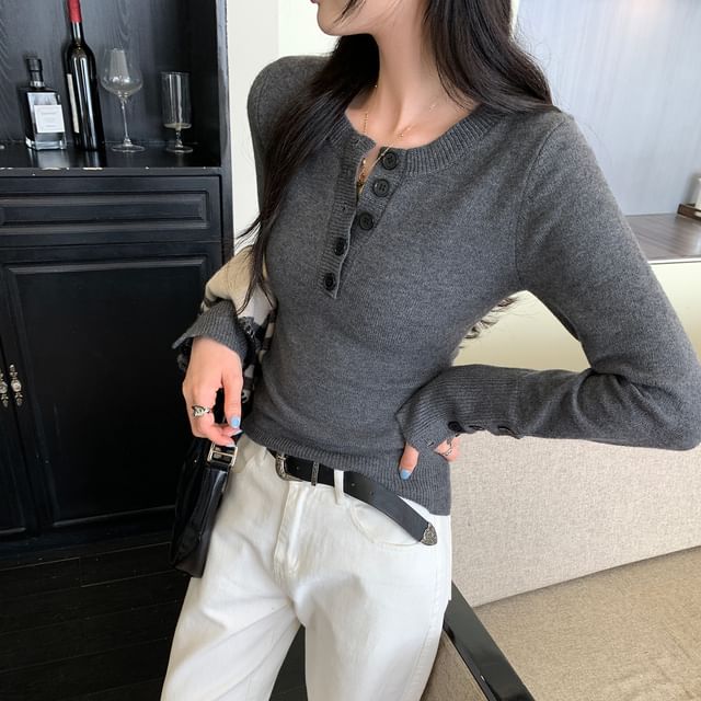 Henley Sweater