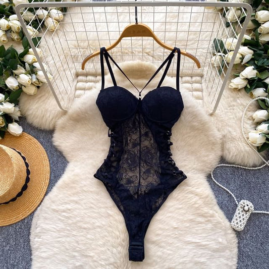 Lace Bodysuit Top