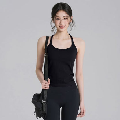 Plain Padded Camisole Top