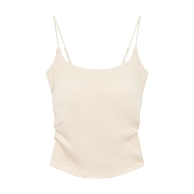 Square Neck Simple Camisole Top
