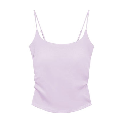 Square Neck Simple Camisole Top