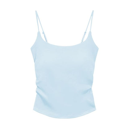Square Neck Simple Camisole Top