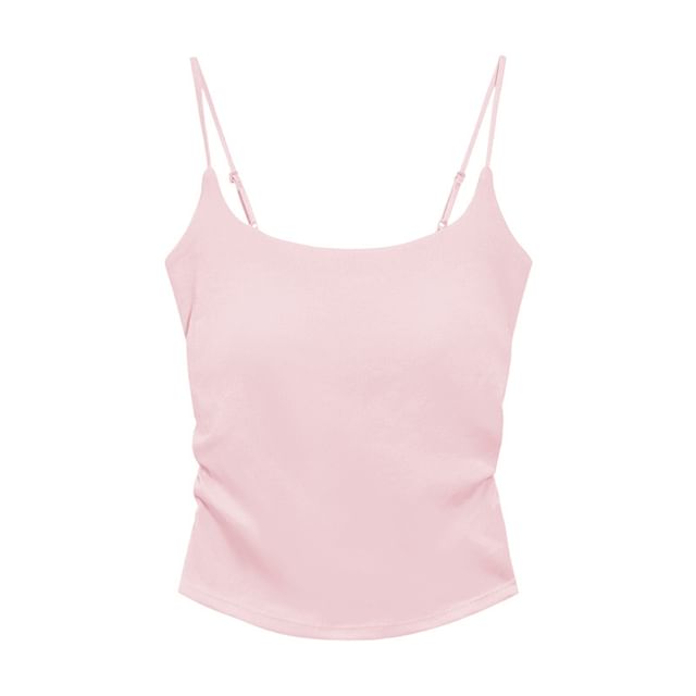 Square Neck Simple Camisole Top